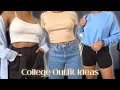 Easy College Outfit Ideas | Casual Everyday Outfits | Jaay Natasha