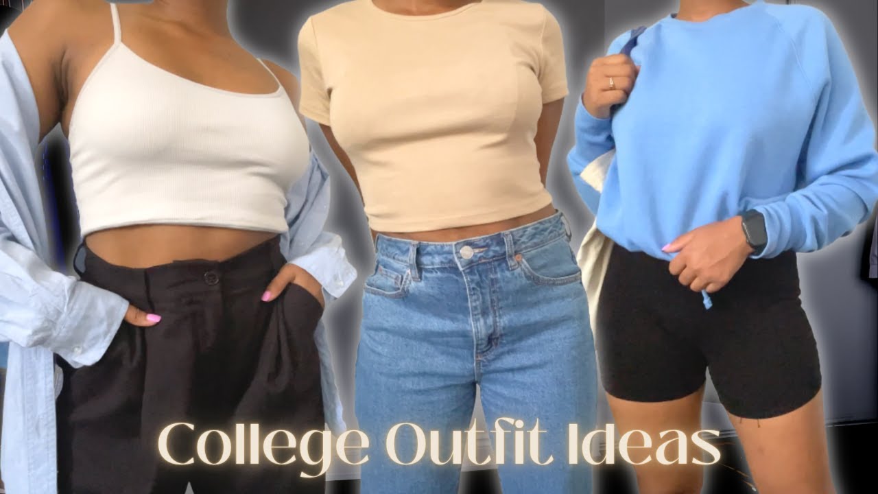 Easy College Outfit Ideas | Casual Everyday Outfits | Jaay Natasha ...