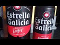 Spanish Estrella Galicia vs UK Estrella Galicia taste test.