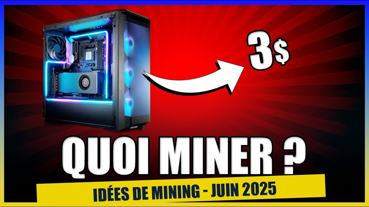 Quoi miner Juin 2025 : idées de coins rentables à miner pour cet été =)
