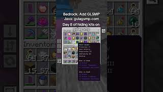 Day 8 of hiding kits in gulagsmp #minecraft #gulagsmp #server #smp #skelly #netherite #kit #spawners