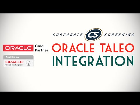 Oracle Taleo Background Check Integration By Corporate Screening