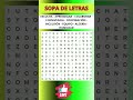 SOPA De LETRAS /Juegos para ADULTO MAYOR / Cogni Quiz / Niveles: FACIL, MEDIO, DIFICIL