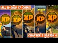 All 10 Gold XP Coins Locations in Fortnite Chapter 2 Season 4! - Good as Gold Punch Card