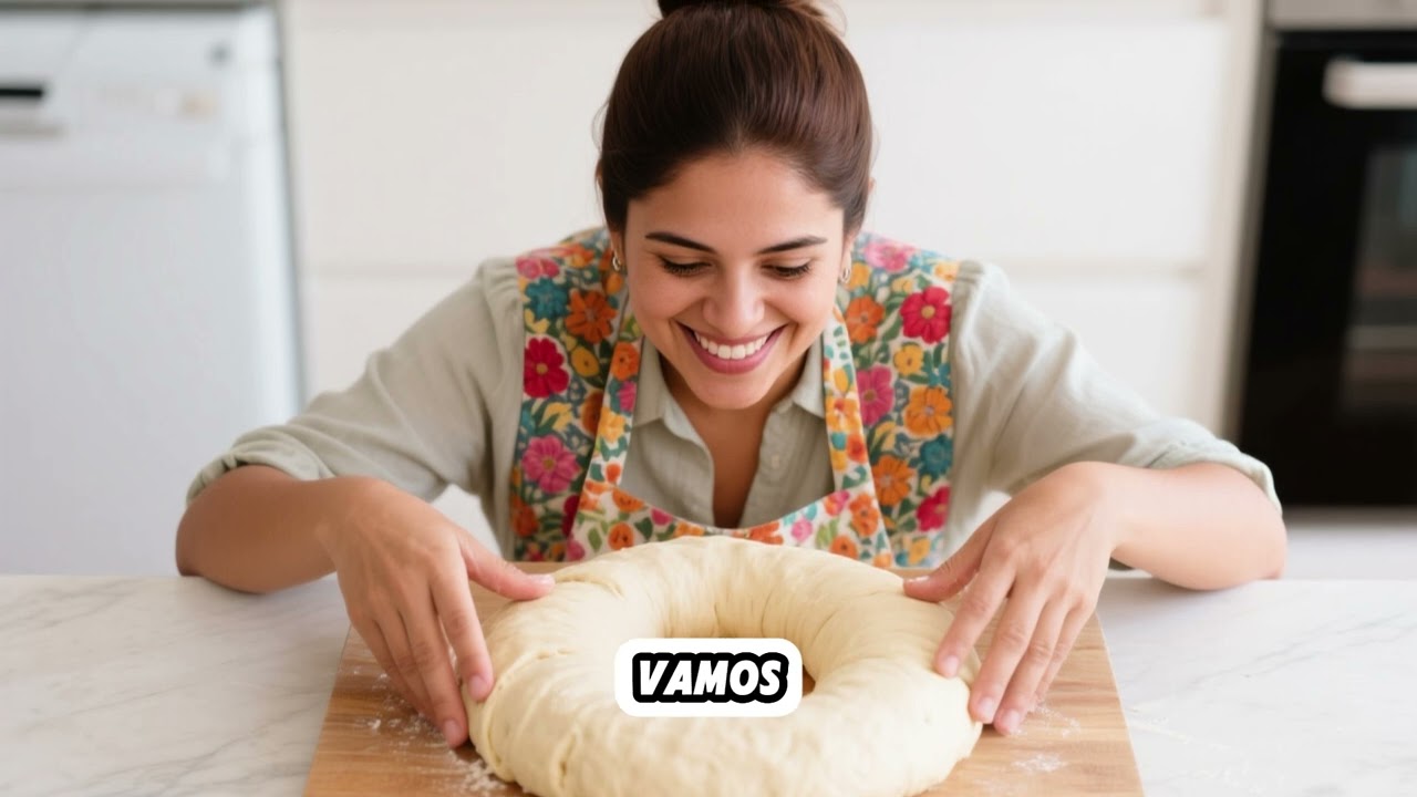 Roscón de Reyes casero con crema pastelera y frutas 👑✨ Fácil y esponjoso