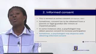 PYSC 224 : SESSION 10 ETHICS IN PSYCHOLOGICAL RESEARCH PART 1
