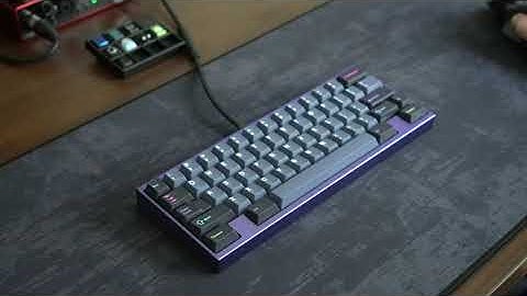 Ji-Eun Prototype Sound Test -  Cherry MX Brown Switches