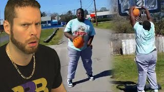 300 pound Dunking Phenom KIDS DUNK CONTEST