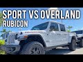 Cual es mejor,,, Jeep Gladiator Sport  Overland o el Rubicon ?