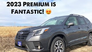 2023 Subaru Forester Premium Full Review and 0-60!