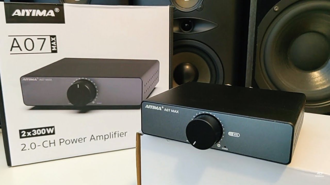 Aiyima A07 MAX Amplifier TPA3255 with mono stereo bridge switch