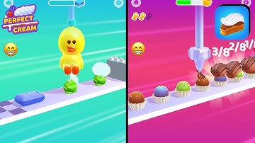 Perfect Cream - All Levels Mobile Gameplay Walkthrough Update IOS, Android