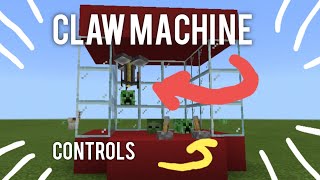 ✔Minecraft: Working Redstone Claw Machine Tutorial