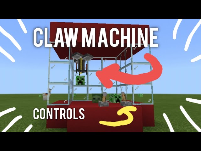 Claw machine by JotBot  Minecraft Build Tutorial