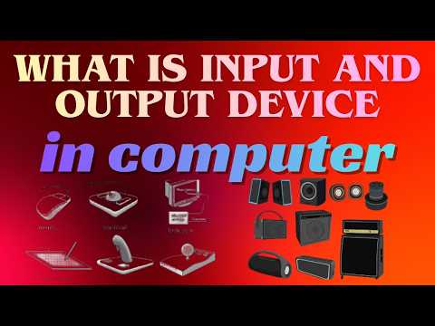 What Is Input And Output Device In Hindi | Input Device And Output Device #computer