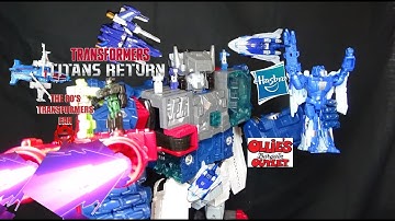 Transformers Titans Return titan class Fortress Maximus Toy review