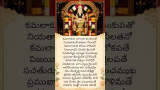 #kamalakucha #sri vemkateswara stotram#devotionalsongs #music #viral #telugu #ట్రేండింగ్#నవ#షోర్ట్స్