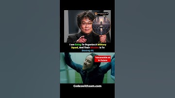 An Actor Going To Build Army Against Ai | Codeswithsam #coding #programming #developer