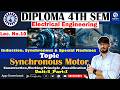 Lec-10| Diploma 4Th Sem EE | INDUCTION, SYNCHRONOUS AND SPECIAL ELECTRICAL MACHINES | Unit_5🔥