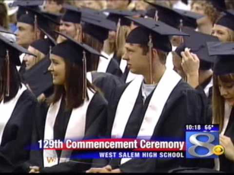 West Salem High School Holds Graduation Ceremony - YouTube