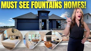 New Construction Homes In The Fountains Tulsa Oklahoma: Touring The Most Stunning Home! | Tulsa OK