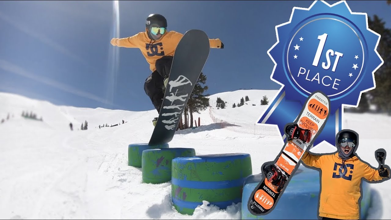 I Won My First Ever Snowboard Competition!! (Season 4, Day 4) YouTube