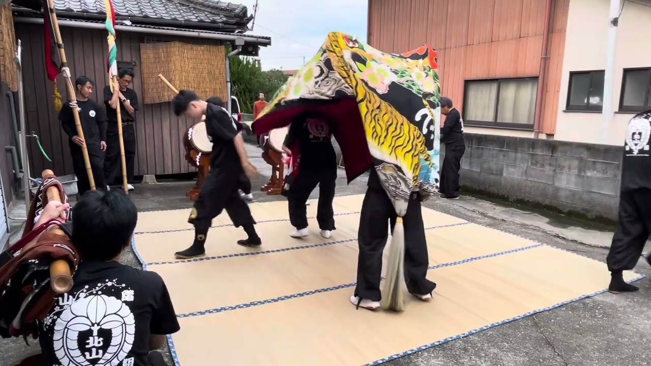 2025-10-04 山階北山獅子組 村遣い その41