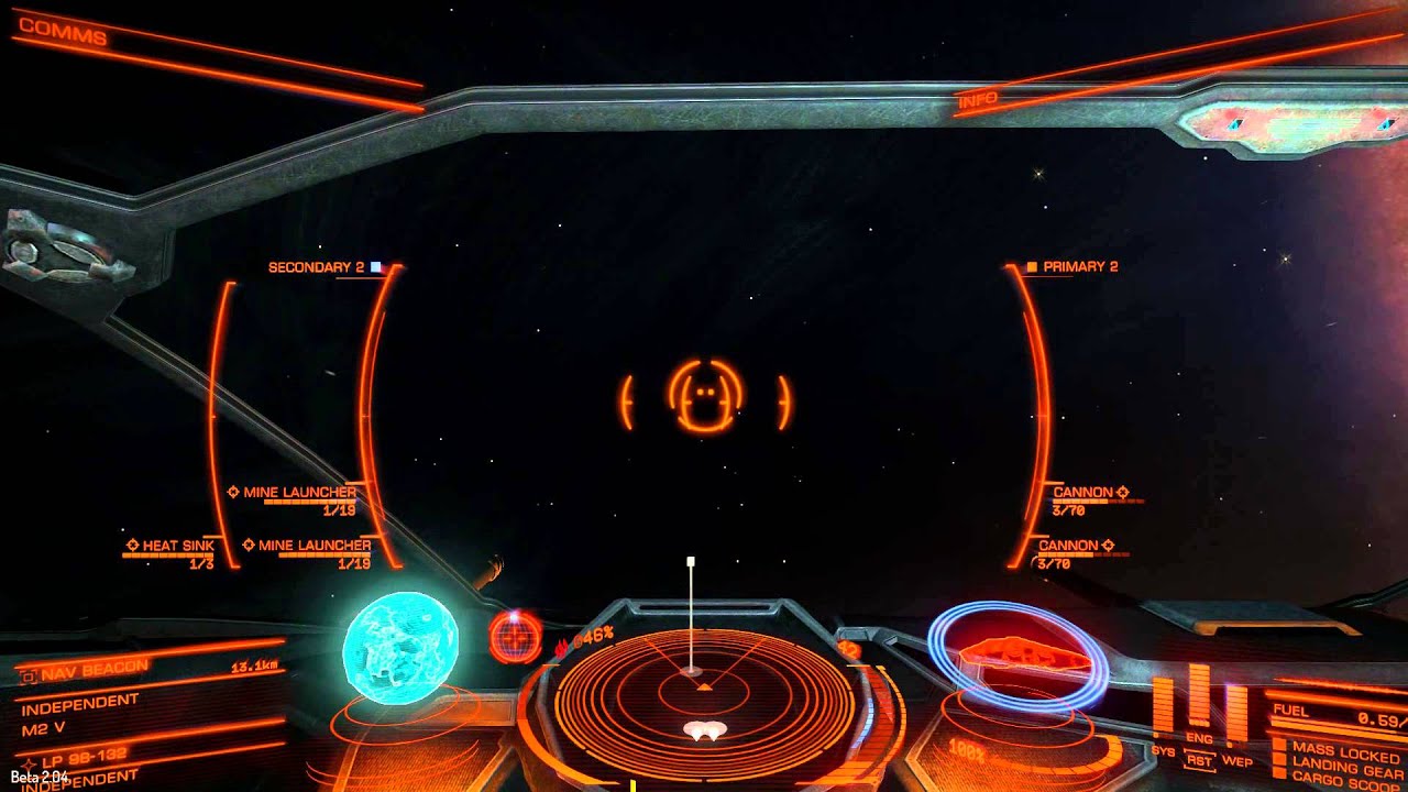 Elite: Dangerous. How does Mine Launcher work