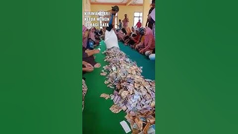 Uang banyak thr lebaran
