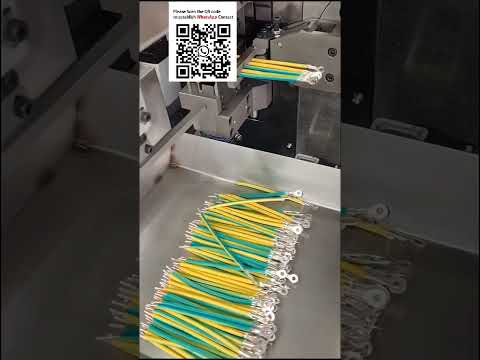 Fully Automatic Crimping and Tinning Machine for Quality Electronic Wire Processing