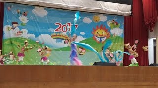 頂洲國小參加106年學甲區模範兒童表揚大會表演