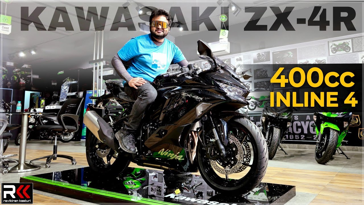 2024 Kawasaki ZX-4R India Walkaround Telugu Review |Good on