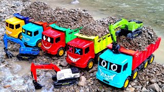 Membersihkan Mainan Truk Monster, Mobil Balap, Kereta Api, Bus, Tank, Truk Molen, Pesawat, Excavator