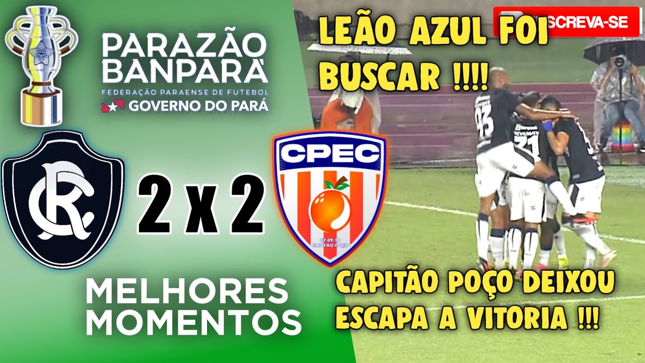 Remo x Capitão Poço | 4ª Rodada do Parazão 2025 | Melhores Momentos ...