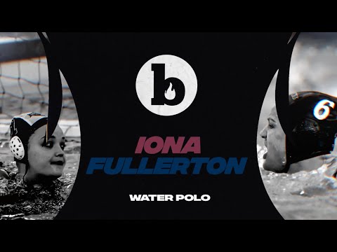 Iona vs Cal State Fullerton | College Water Polo on Blaze Radio