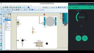 Smart Room with Proteus and Blynk