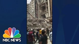 Several Dead After Iran Building Collapse