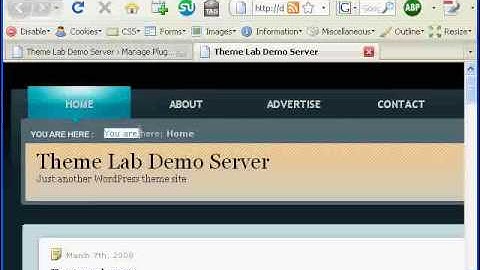 RS12 - Free WordPress Theme Breadcrumb Configuration