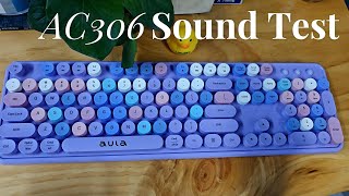 AULA Ac306 Sound Test