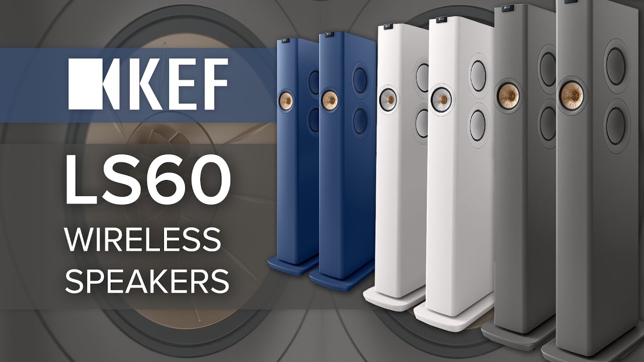 KEF LS60 Wireless Floorstanding Speakers | The Future of Wireless HiFi in an All-In-One System!