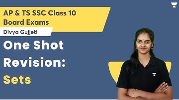 One Shot Revision Sets | Class 10 | Telugu | Divya Gujjeti #class10 #apssc #tsssc