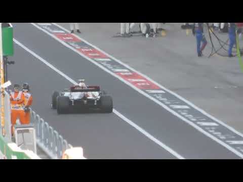 2019年 F1日本GP アルファロメオピット作業