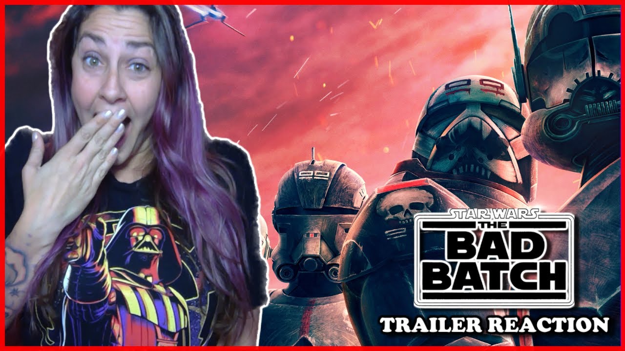 Star Wars: The Bad Batch Official Trailer Reaction! | Disney+