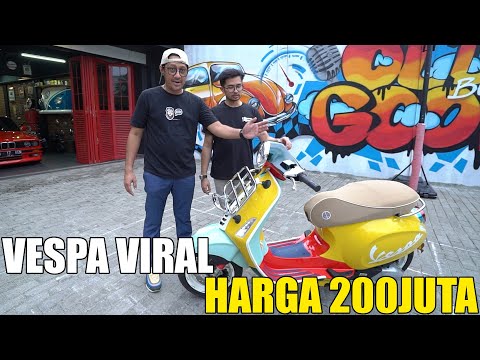 DEN DIMAS JUAL VESPA 200JUTA.. KAGET LIHAT KOLEKSI DAN OUTFIT SULTAN BINTARO TOTAL PULUHAN JUTA