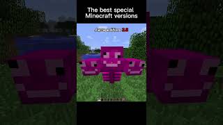 Special versions #minecraft #shorts