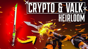 NEW Crypto & Valkyrie Heirloom Gameplay + Animations  | Apex Legends Season 12