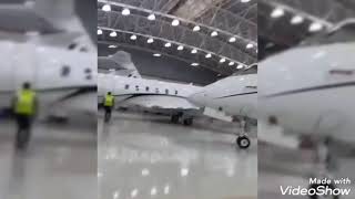 Diamond Platnumz acquire a new private jet. Air platnumz