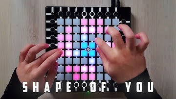 Ed Sheeran - Shape Of You (Ellis Remix) - Launchpad Pro Cover