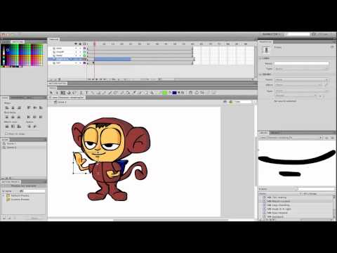 7. Flash: Animating Using Symbols, Key Frames, & Tweens