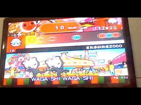 【太鼓の達人　Wii4 またさいたま2000　クリア失敗】